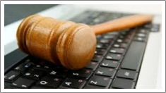 Direito Empresarial Martelo da Justiça mo Teclado
